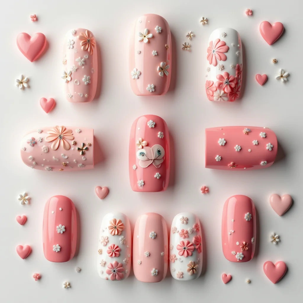 3D Nail Decorations - 3D Nail Decorations A Step by Step Embellishment Guide