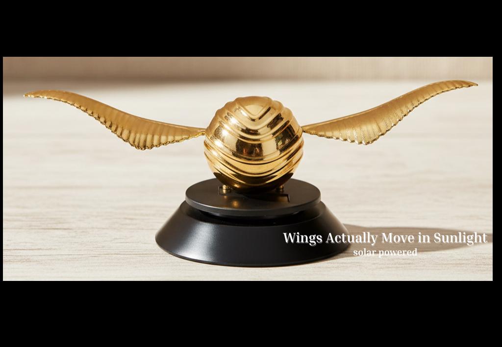 Solar Powered Wizard Car Air Freshener, Moving Wings Dashboard Ornament, Geek Car Accessory Gift for Him, Magical Car Decor, Nerd Gift