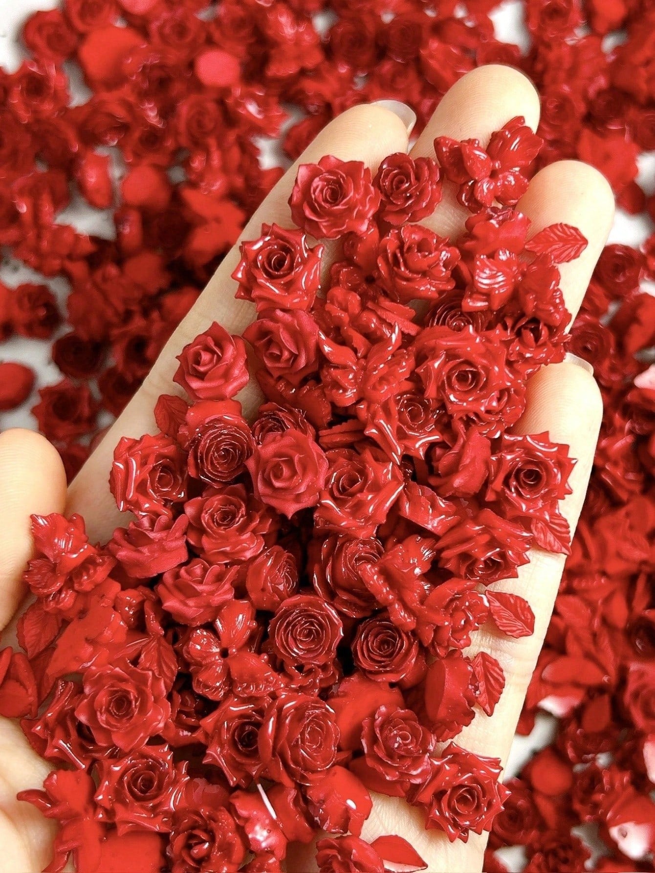 I Buy Myself Flowers | Mixed Flowers Nail Art Charms | 30 PCs