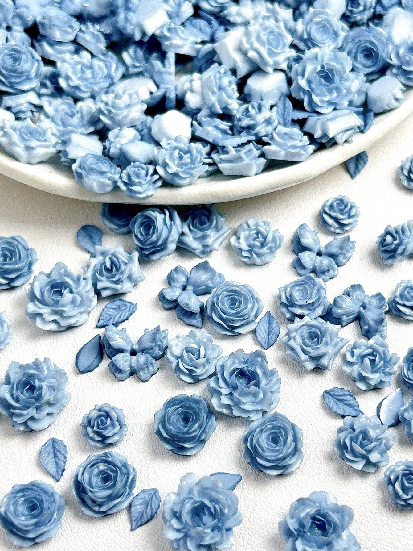I Buy Myself Flowers | Mixed Flowers Nail Art Charms | 30 PCs