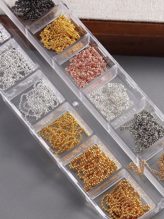 Chain Link Charms | Nail Art Charms | Craft Supplies