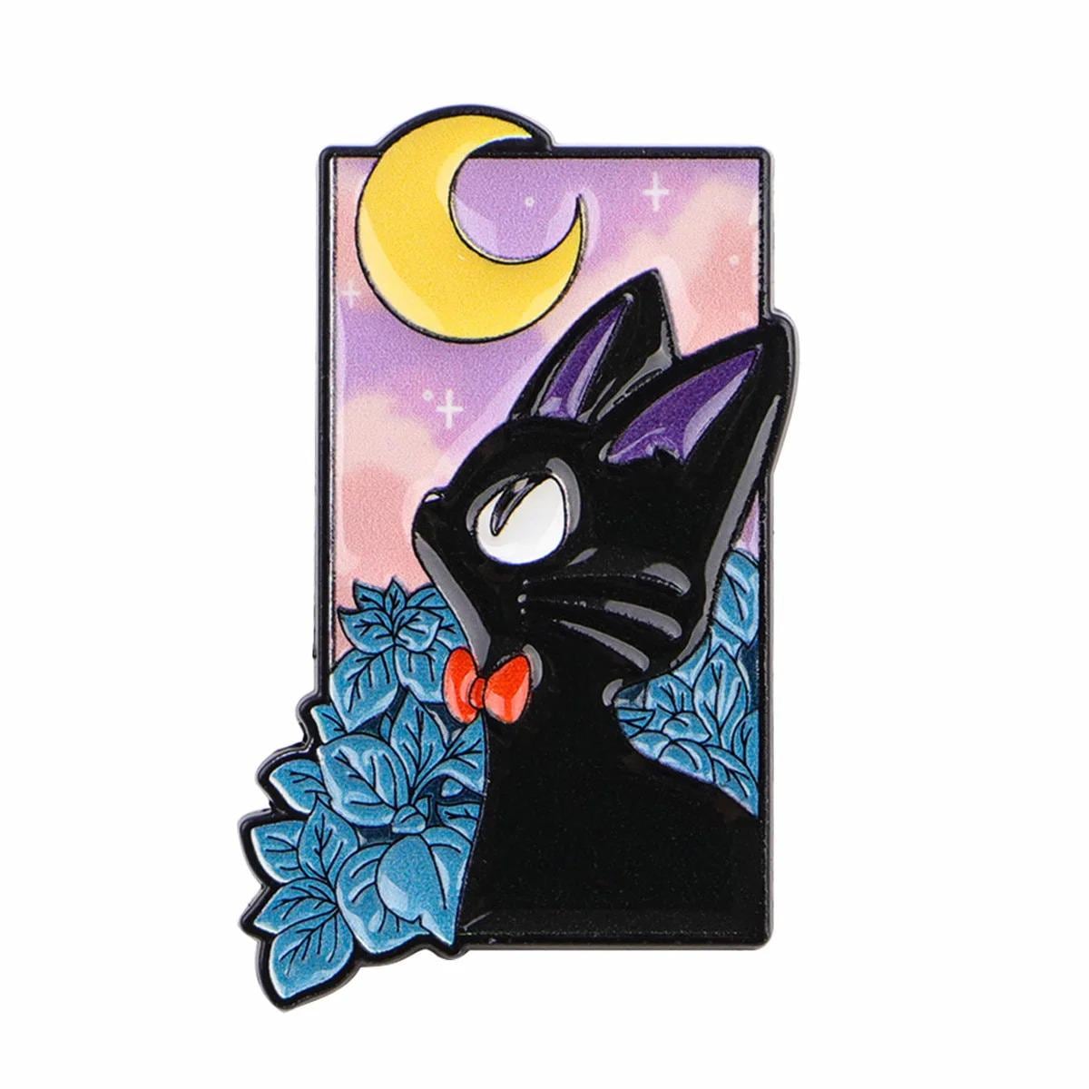 Studio Ghibli Enamel Pins - Totoro, Kiki, No-Face, Haku, Calcifer, Pastel Anime Pins