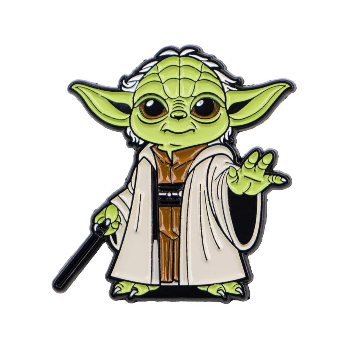 Chibi Star Wars Inspired Enamel Pins Cartoon Jedi, Princess, Droid & Space Characters