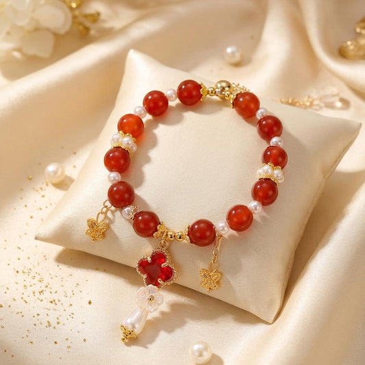Red Agate Bracelet