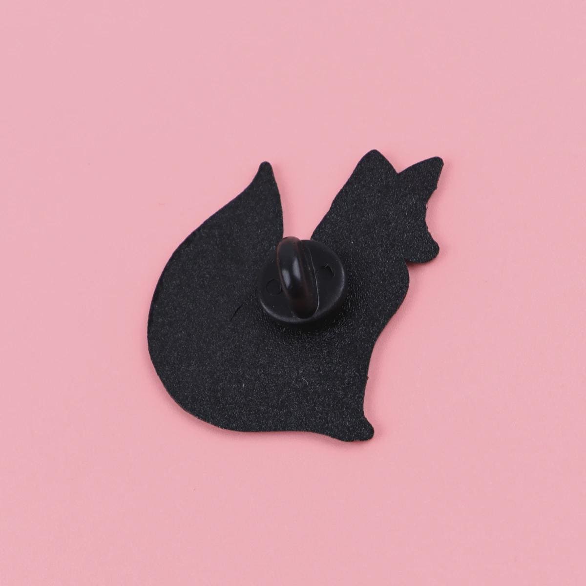 Stained Glass Fox Enamel Pin - Vibrant Red & Orange Lapel Brooch, Woodland Animal Accessory