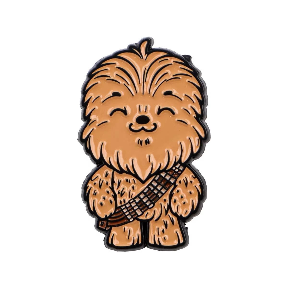 Chibi Star Wars Inspired Enamel Pins Cartoon Jedi, Princess, Droid & Space Characters