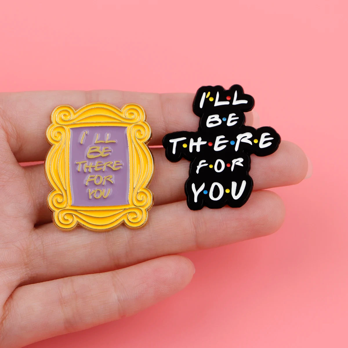 Friends Inspired Enamel Pin / Lapel Pins for Backpacks Jeans