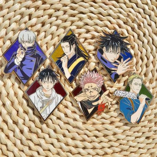 Jujutsu Kaisen Inspired Japanese Anime Enamel Pin