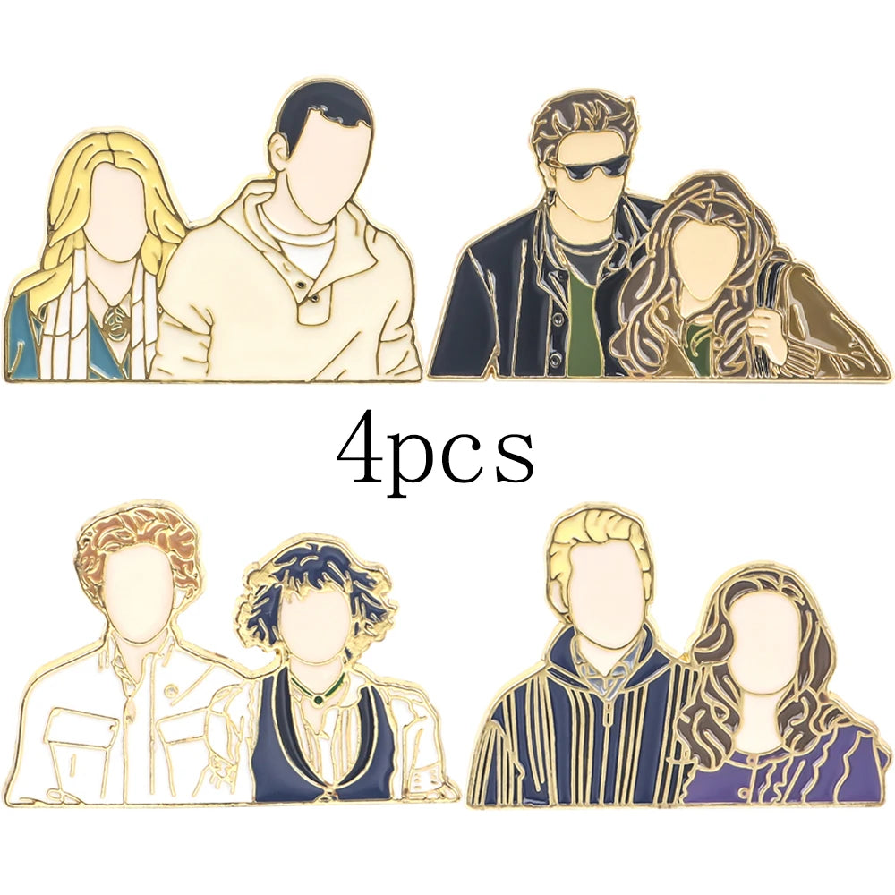 Twilight Inspired Saga Enamel Pin Set – A Collector’s Tribute to the Vampire Romance Phenomenon