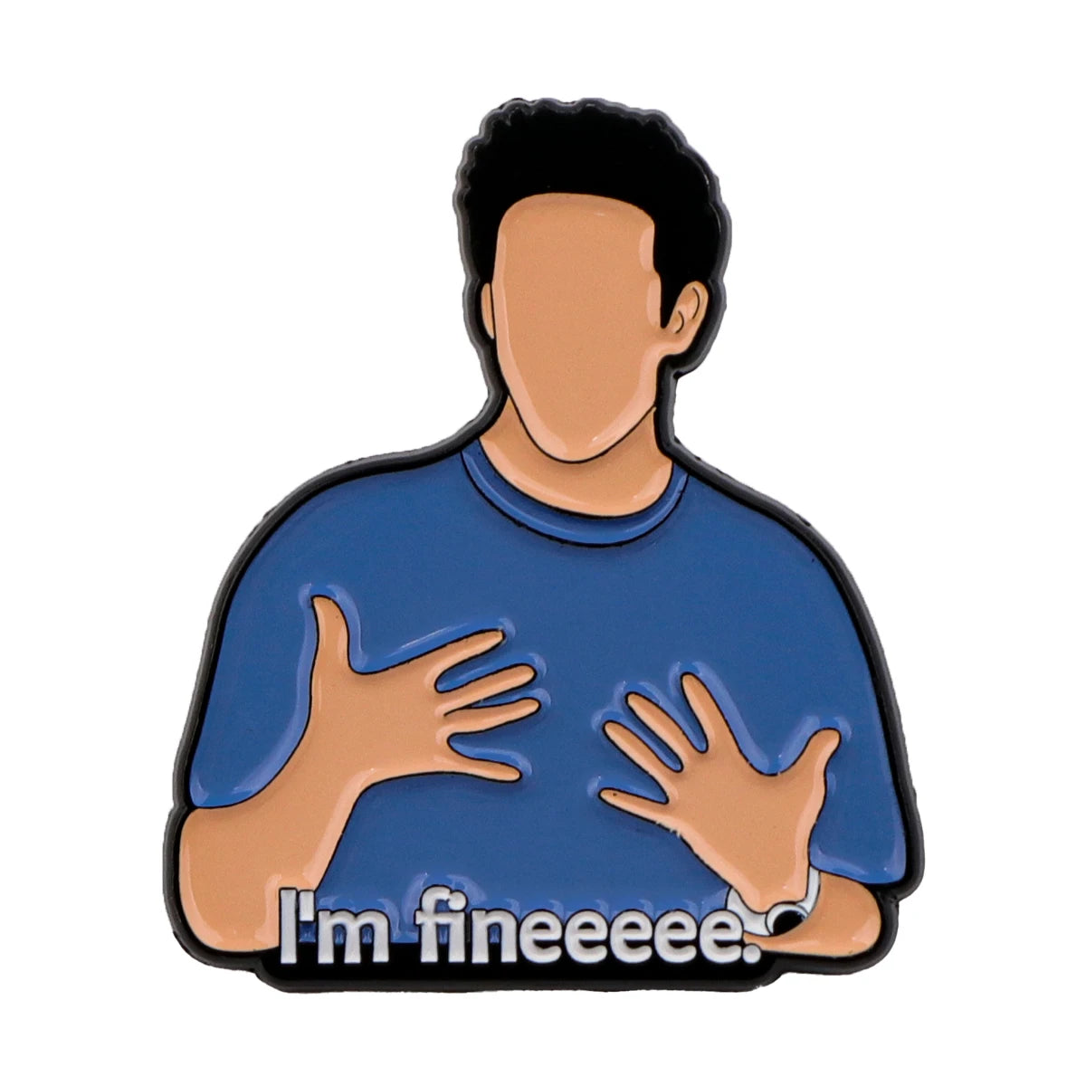 Friends Inspired Enamel Pin / Lapel Pins for Backpacks Jeans