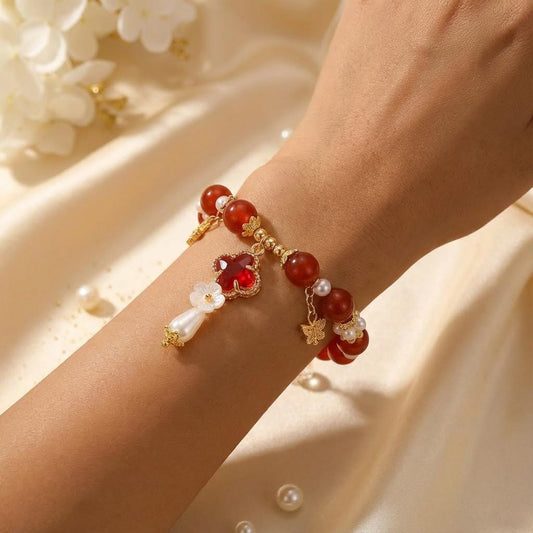 Red Agate Bracelet