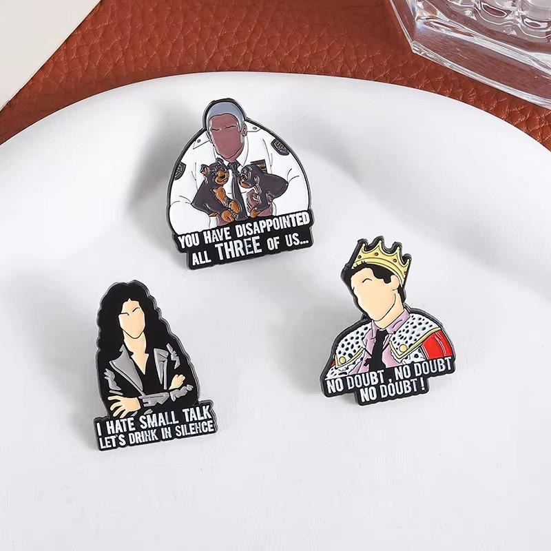 Brooklyn 99 Inspired Enamel Pins