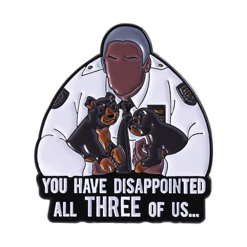 Brooklyn 99 Inspired Enamel Pins