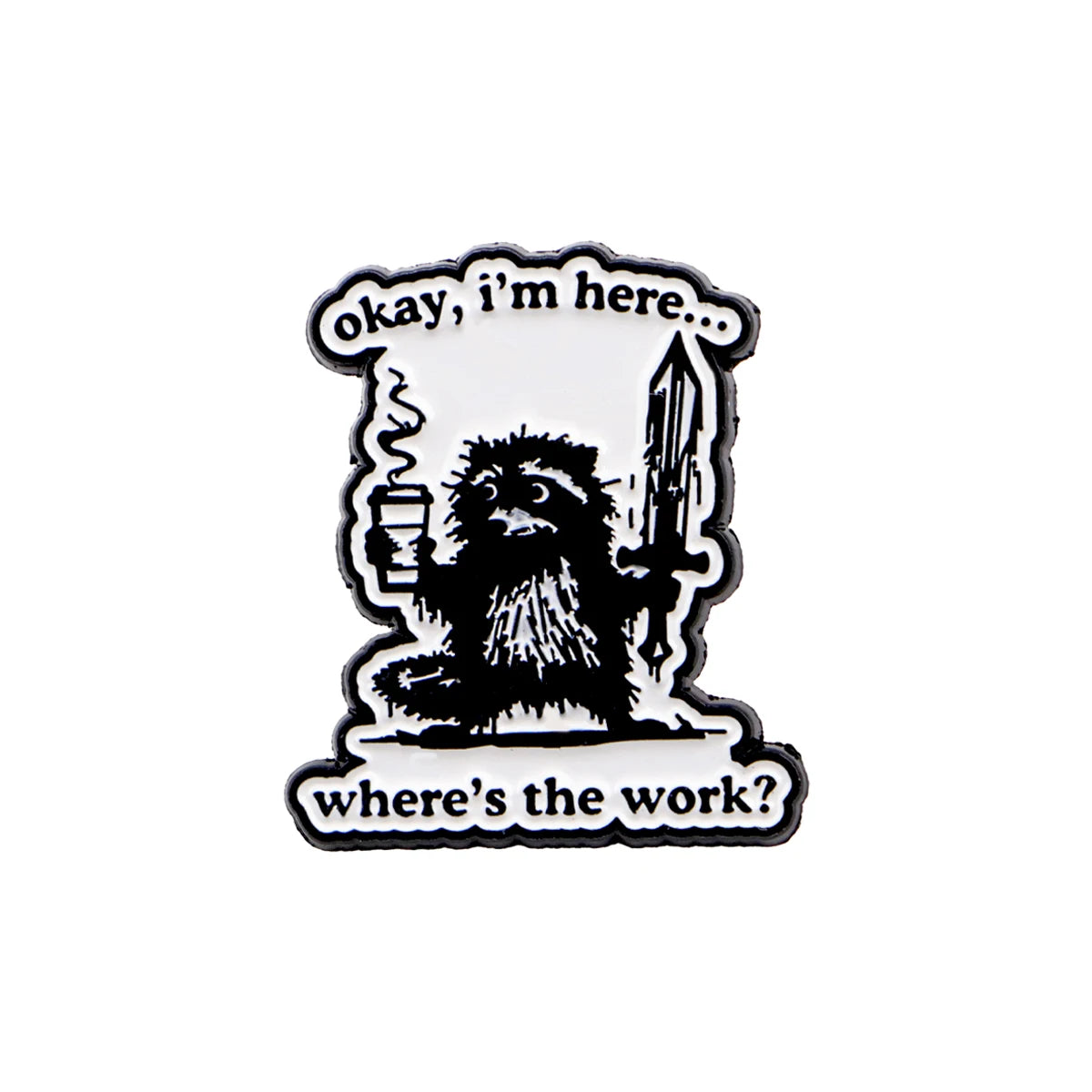 Adulting Is Hard Funny Life Pins for Sarcastic Souls, Coffee Addicts & Chaos Survivors